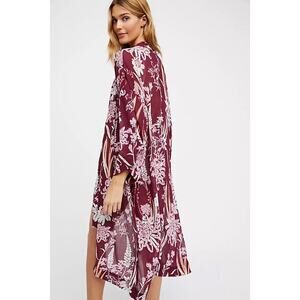 Free People If You Say So Kimono Midi Length Sz XS / S